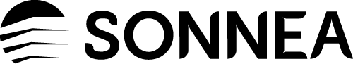 černé logo SONNEA